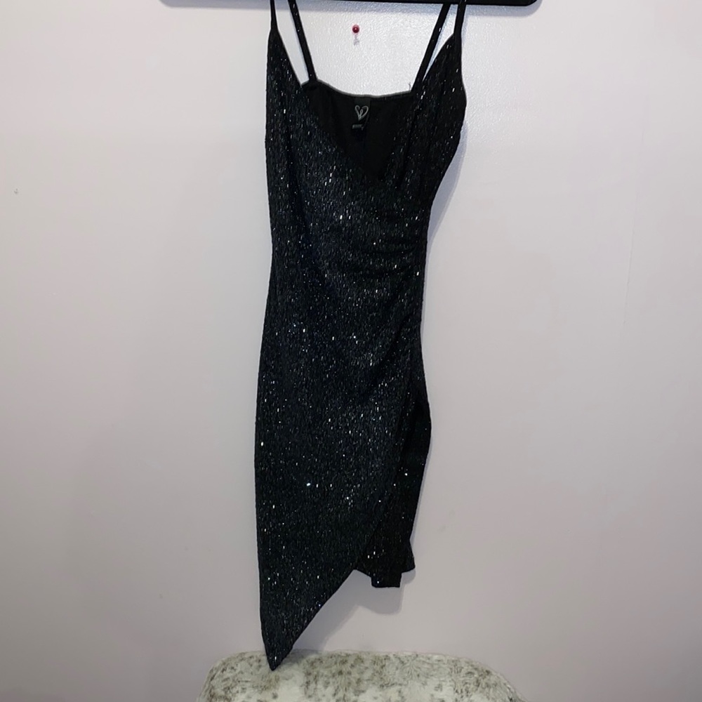 Windsor sparkle wrap dress